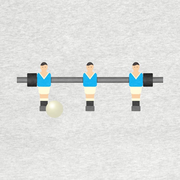 Foosball Blue by GloopTrekker